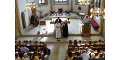 Ökumenischer Einschulungsgottesdienst in St. Crescentius (Foto: Karl-Franz Thiede)